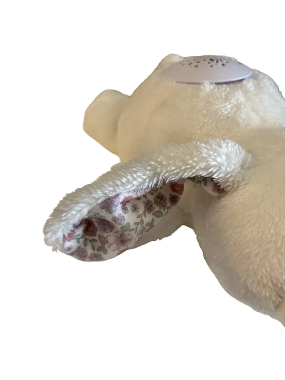 DREAMGRO Lullaby Dreams WHITE BUNNY Projector Soother Lights Sound Soft Lovey